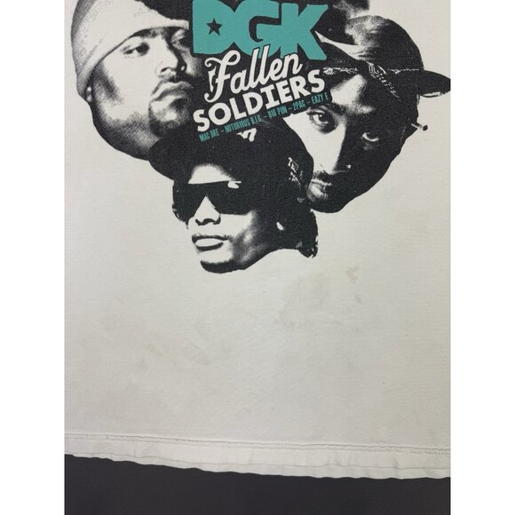 DGK x Kayo Corp Hip Hop Rap Tee Fallen Soldiers Mac Dre Big Pun 2Pac Eazy E BIG - Picture 8 of 16